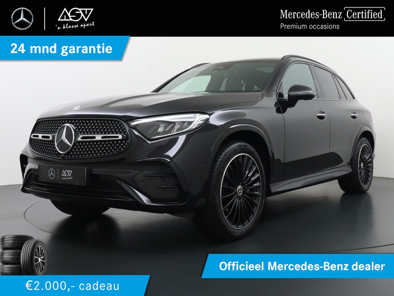 Mercedes-Benz GLC-klasse - 300e 4MATIC AMG Line | Achterasbesturing | Airmatic (luchtvering) | Panorama - Schuifdak W - AutoWereld.nl