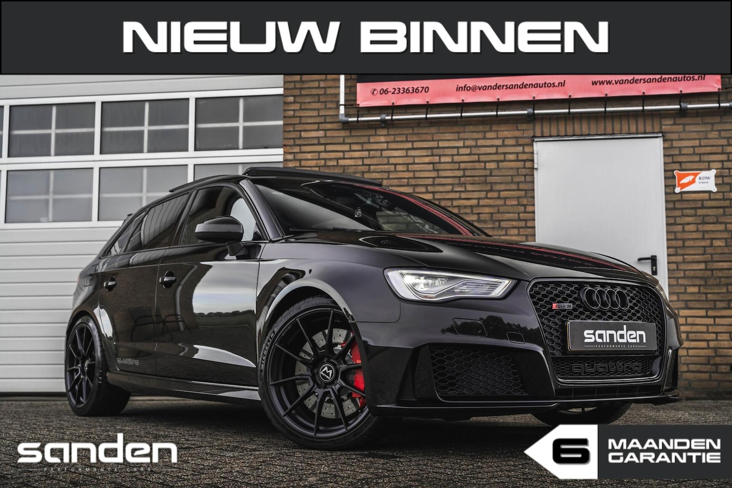 Audi RS3 - 2.5 TFSI Quattro|RS seats|Maxton|19"|Pano|B&O|LED - AutoWereld.nl