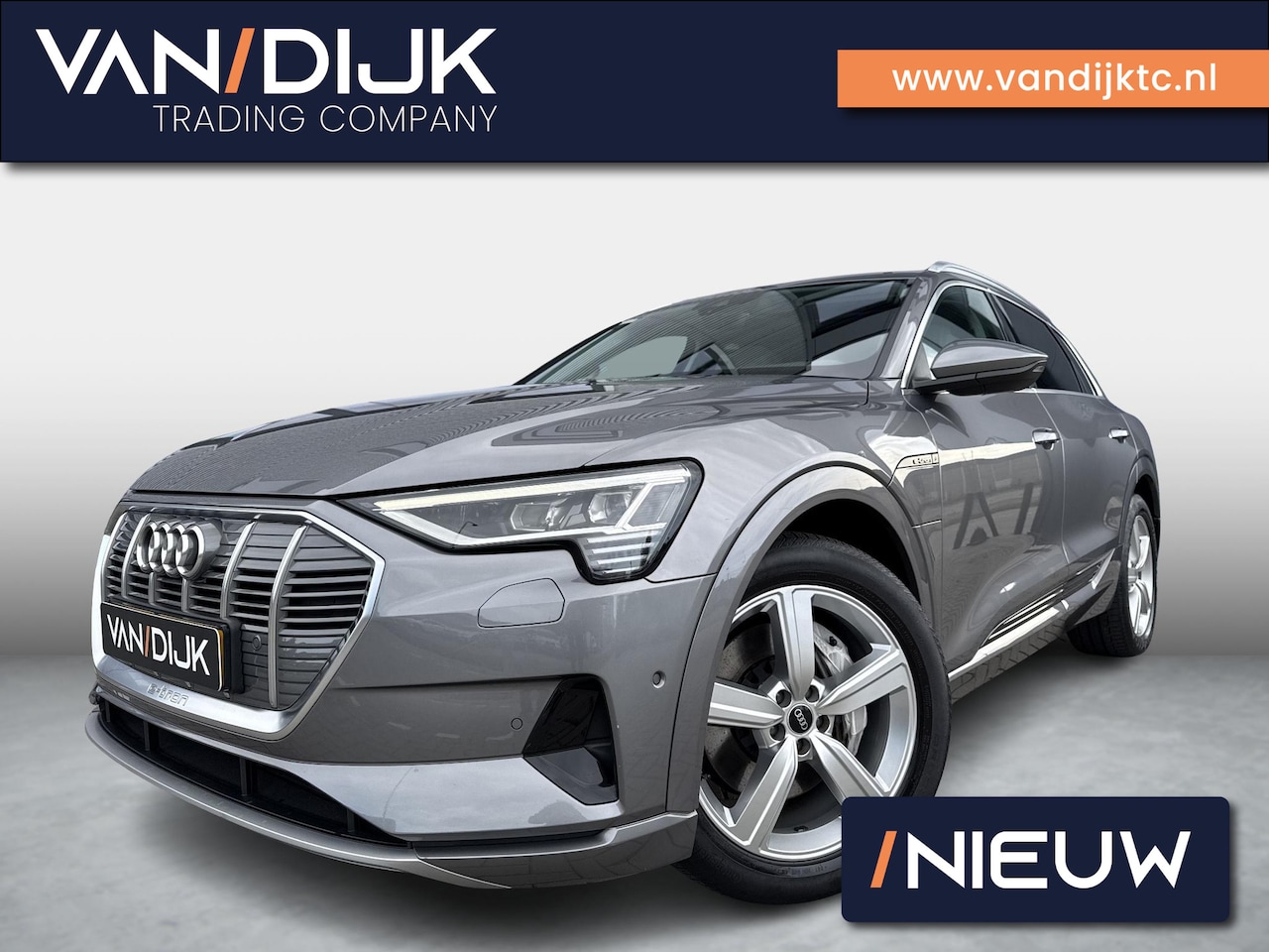 Audi e-tron - 50 Quattro Business Edition Plus ✓SOH 90.4% ✓Panoramadak ✓Vol Leder ✓Luchtvering ✓Full LED - AutoWereld.nl