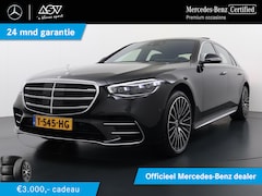 Mercedes-Benz S-klasse - 580 4MATIC Lang AMG Line | Achteras besturing 10° | Burmester 3D Surround System | Airmati