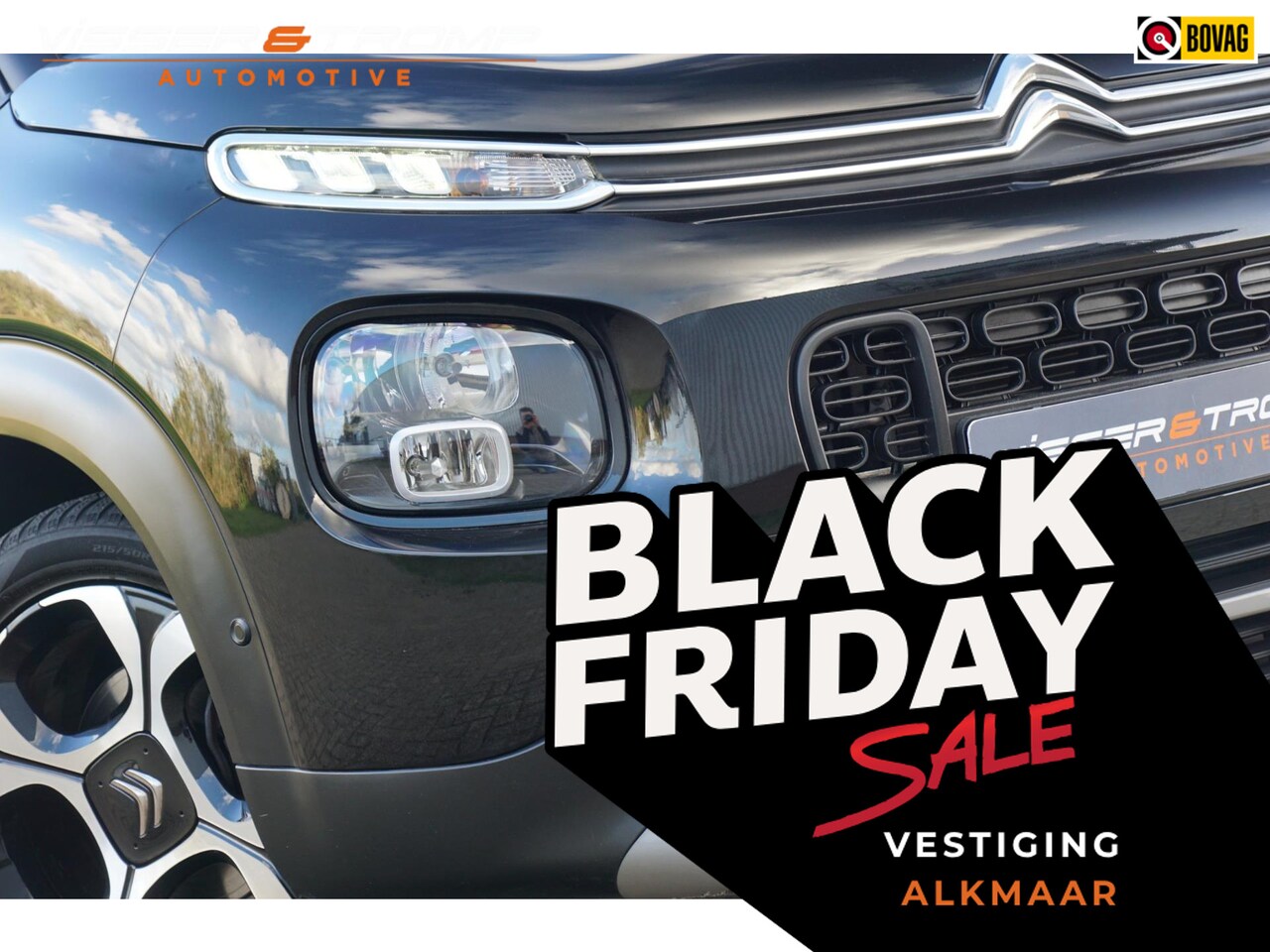 Citroën C3 Aircross - 1.2 PureTech S&S Shine 130pk Automaat - Noir Perla - Carplay/Camera - AutoWereld.nl