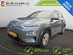 Hyundai Kona Electric - EV Comfort 64 kWh SOH 100%, 3-fase, Warmtepomp