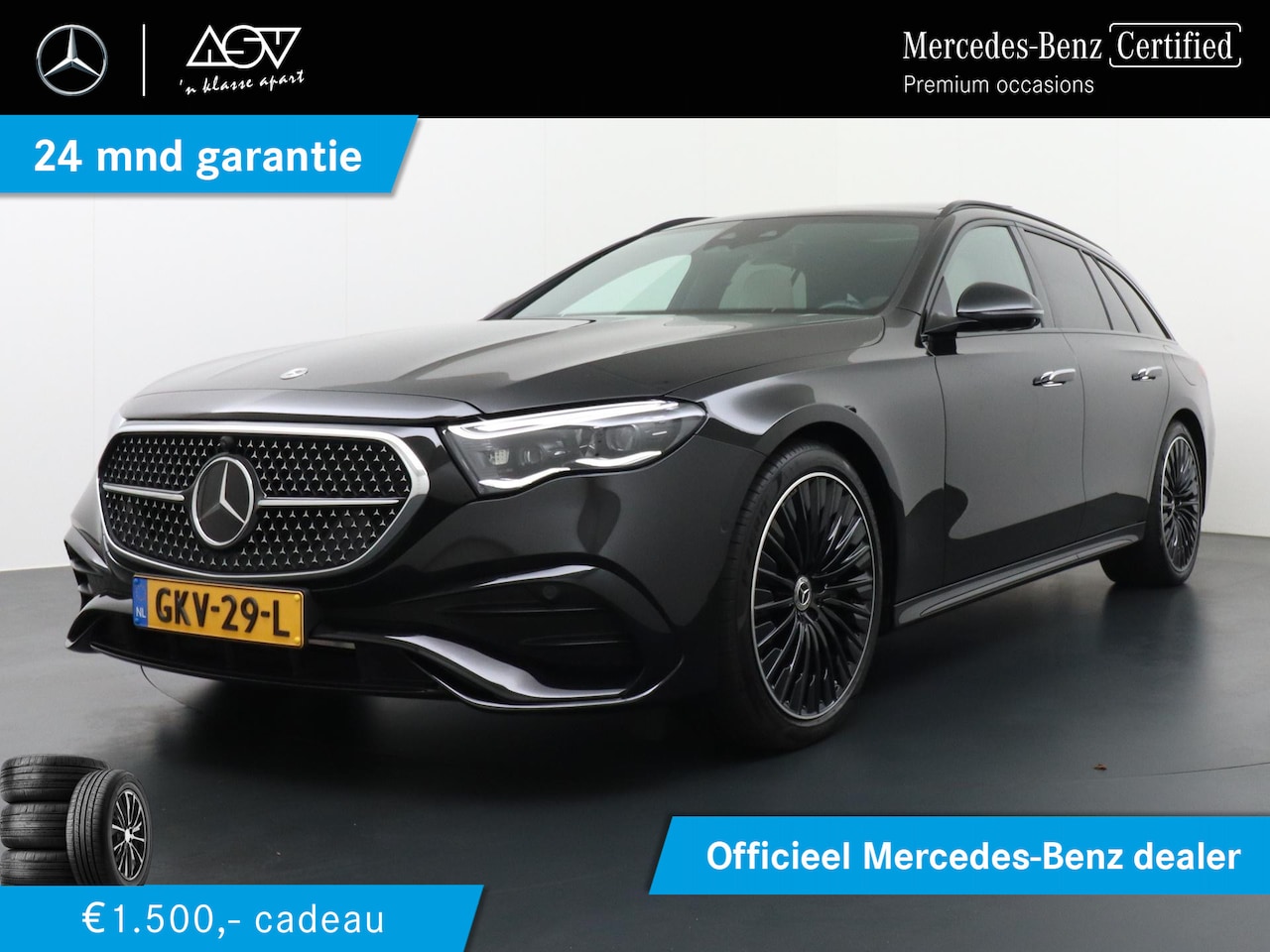 Mercedes-Benz E-klasse - 300 e AMG Line | Trekhaak Wegklapbaar | Panorama -Schuifdak | Distronic Cruis Control & St - AutoWereld.nl