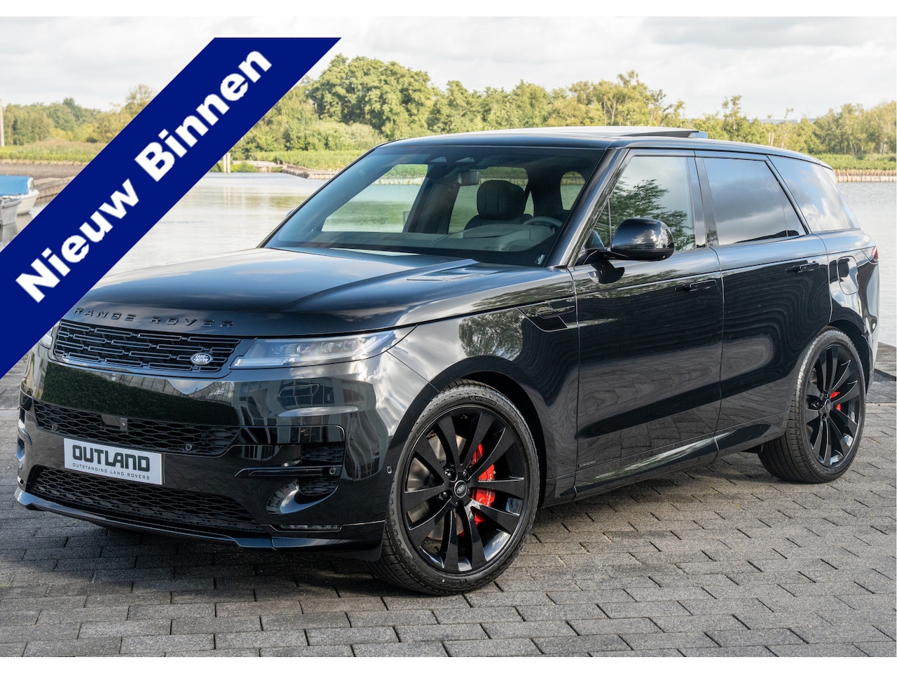 Land Rover Range Rover Sport - P550e Autobiography | Full Black | Alle opties | 23" inch | Trekhaak | Standkachel | - AutoWereld.nl