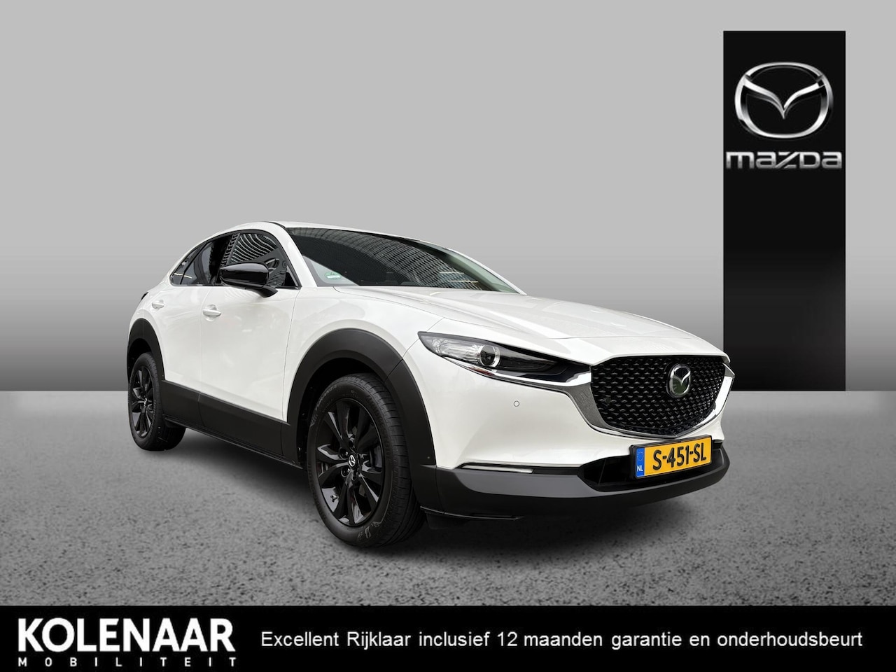 Mazda CX-30 - Homura 2.0 e-Sky-X 186pk /1e eigenaar/Dealeronderhouden/Navi/Airco/HUD/Keyless/CarPlay - AutoWereld.nl