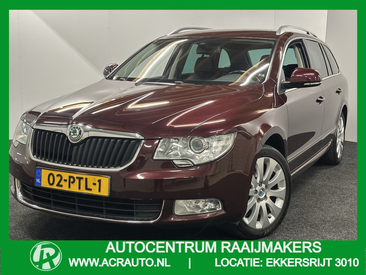 Skoda Superb Combi - 1.8 TSI Elegance Business Line LEDER STOELVERWARMING CRUISE CONTROL CLIMATE CONTROL BLUETO - AutoWereld.nl