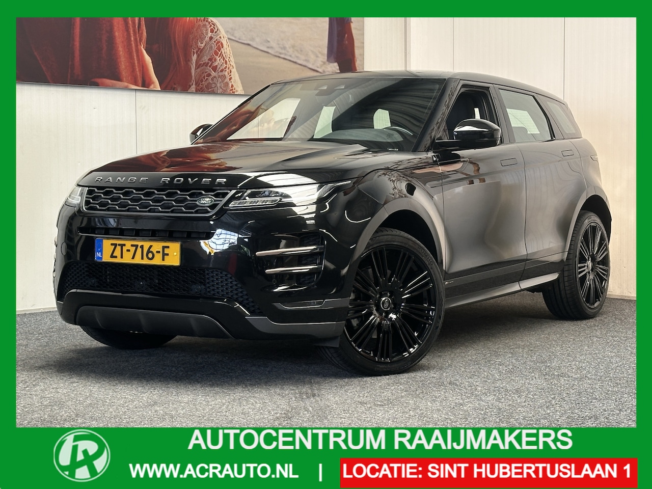 Land Rover Range Rover Evoque - 2.0 P200 AWD R-DYNAMIC S NW TYPE NAVIGATIE PANORAMADAK CRUISE CONTROL CLIMATE CONTROL BLUE - AutoWereld.nl