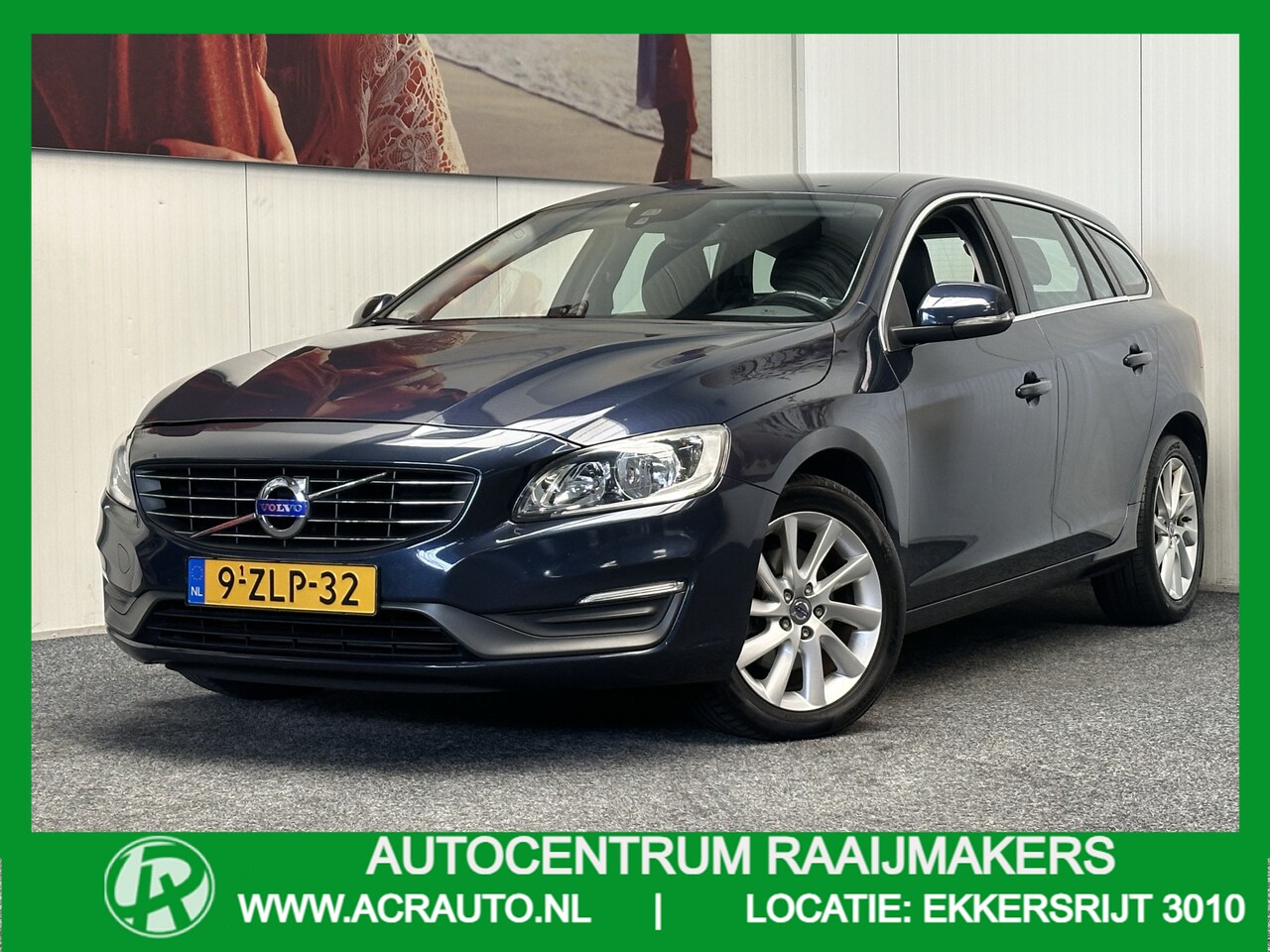 Volvo V60 - 1.6 D2 MOMENTUM NAVIGATIE CRUISE CONTROL CLIMATE CONTROL BLUETOOTH TELEFOON MEDIA VOORBERE - AutoWereld.nl