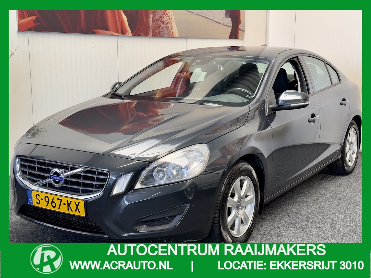 Volvo S60 - 1.6 T3 KINETIC CRUISE CONTROL CLIMATE CONTROL BLUETOOTH TELEFOON MEDIA VOORBEREIDING PDC - AutoWereld.nl