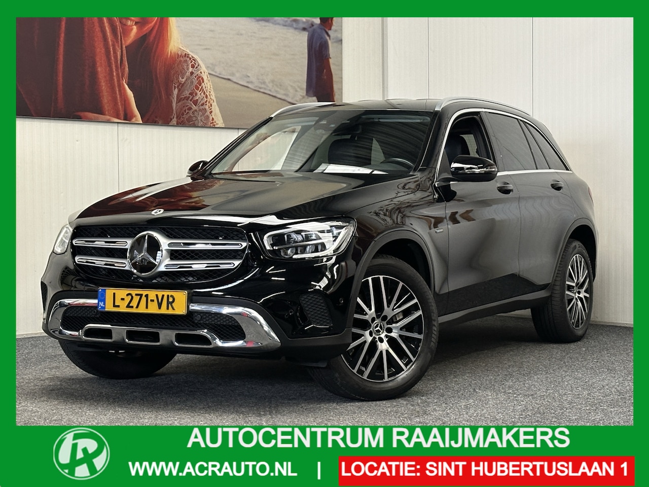 Mercedes-Benz GLC-klasse - 300E 4MATIC BUSINESS SOLUTION NL AUTO !! LEDER NAVIGATIE ADAPTIVE CRUISE CONTROL BLUETOOTH - AutoWereld.nl