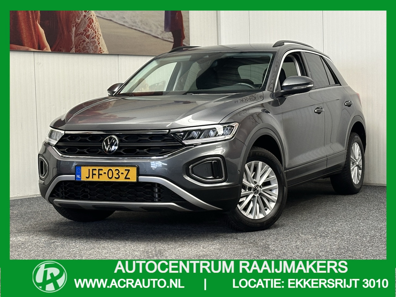 Volkswagen T-Roc - 1.0 TSI STYLE NAVIGATIE CLIMATE CONTROL STOELVERWARMING BLUETOOTH TELEFOON RIJSTROOKSENSOR - AutoWereld.nl