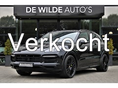 Porsche Cayenne - 3.0 E-Hybrid SportDesign Platinum Edition 462pk Pano Sportuitlaat Stoelventilatie ACC BOSE