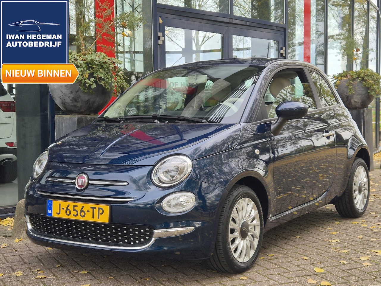 Fiat 500 - 1.0 Hybrid Lounge | Cruise Control | Licht metalen velgen | Airconditioning - AutoWereld.nl