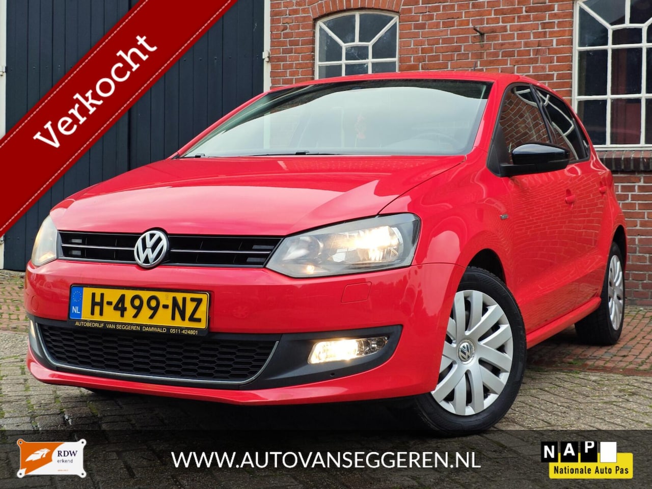 Volkswagen Polo - 1.2 - Nwe APK/Garantie/Cruise/Clima - AutoWereld.nl
