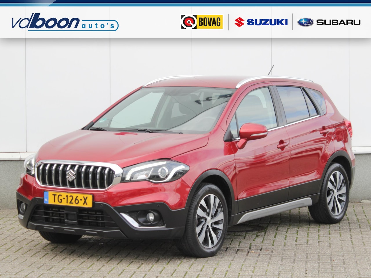 Suzuki S-Cross - 1.4 Boosterjet AllGrip Executive | Navi | Adap. Cruis | Clima | Park sens | Trekhaak - AutoWereld.nl