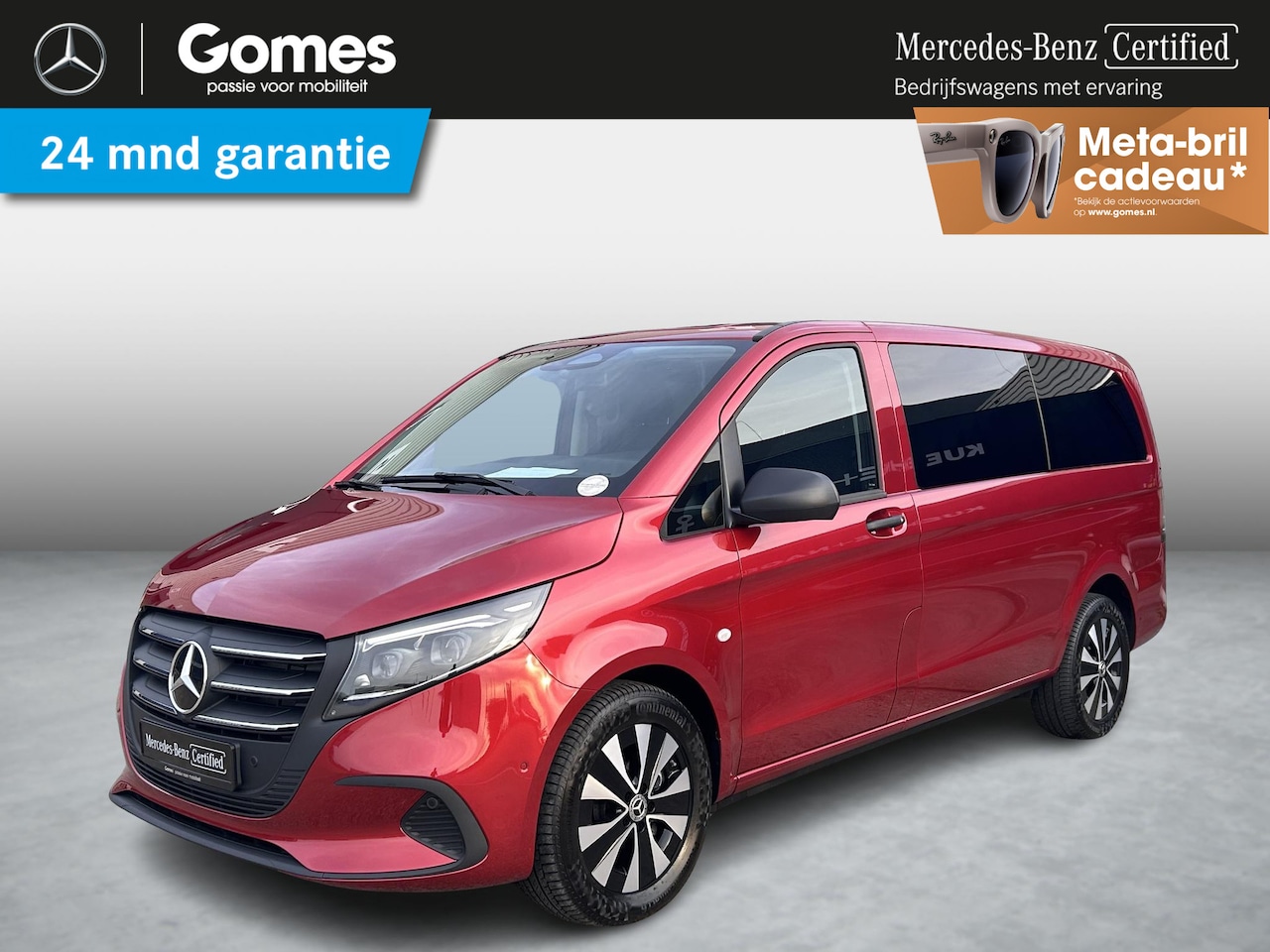 Mercedes-Benz Vito Tourer - 124 CDI L2 Select | Cruise Control | Navigatie | Achteruitrijcamera | Airco Seperaat | - AutoWereld.nl