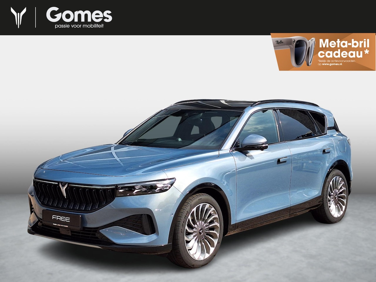 Voyah Free - Flagship 4WD 106 kWh | Black Line | Panoramadak | Luchtvering | 360° camera | Massage stoe - AutoWereld.nl