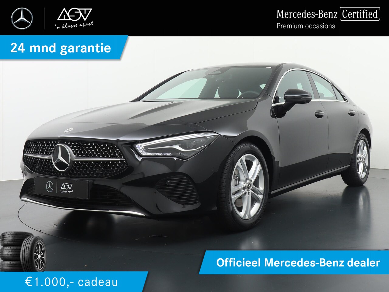 Mercedes-Benz CLA-Klasse - 180 Business Line | 360° Camera | Voorstoelen Verwarmd | Dodehoek assistent | Apple Carpla - AutoWereld.nl