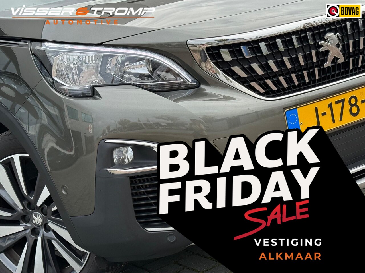 Peugeot 3008 - 1.2 PureTech Allure Avantage Automaat - Amazonite - Camera/Carplay/Cruise - AutoWereld.nl