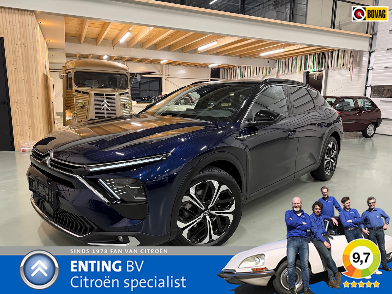 Citroën C5 X - 1.6 HYBRID EAT8 PLUS VOLLEER MEMORY SEATS ADAPT VERING - AutoWereld.nl