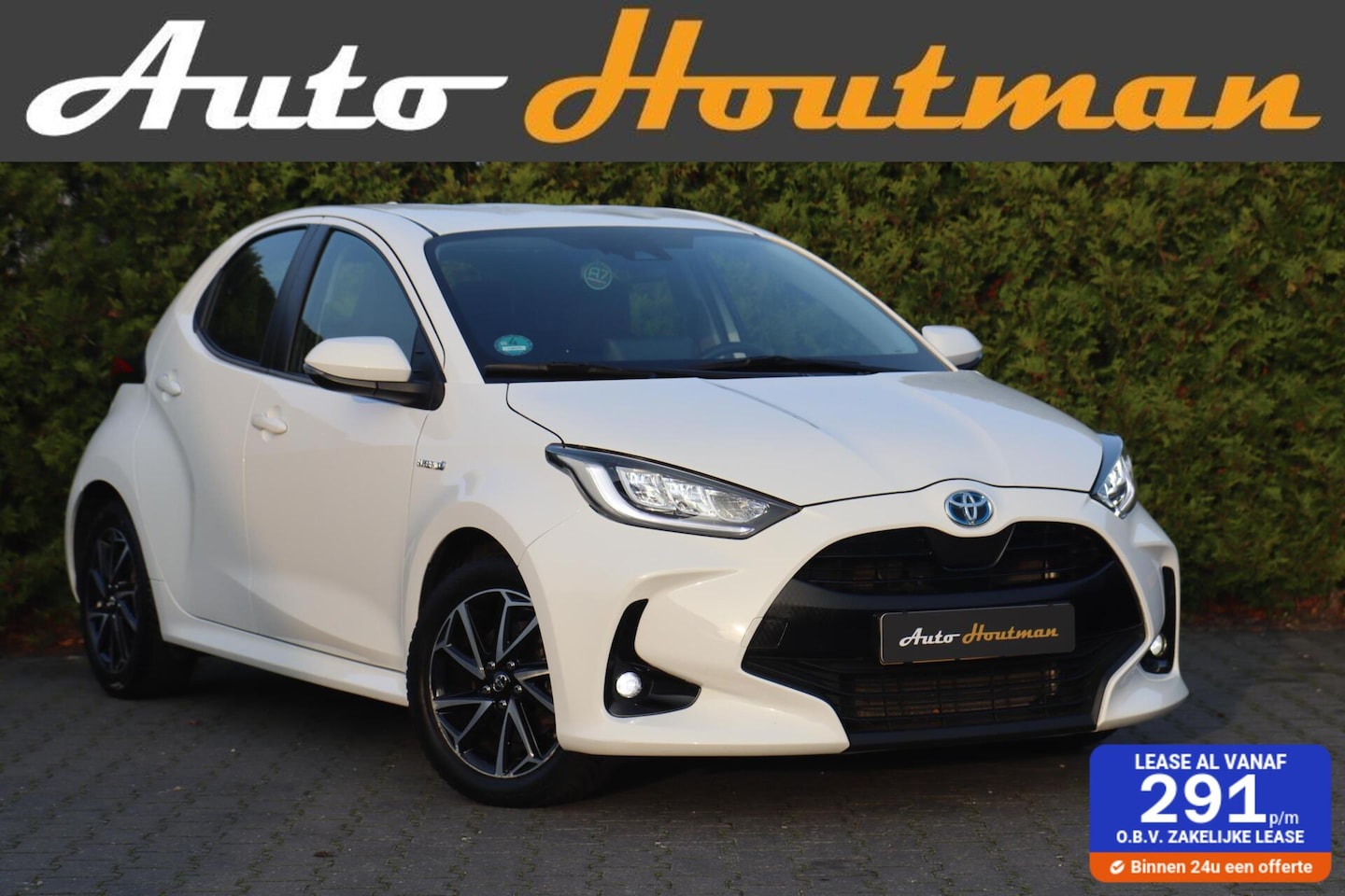 Toyota Yaris - 1.5 Hybrid Active Ecc|Adapt.Cruise|Apple carplay|Lane assist|Camera|Lmv - AutoWereld.nl