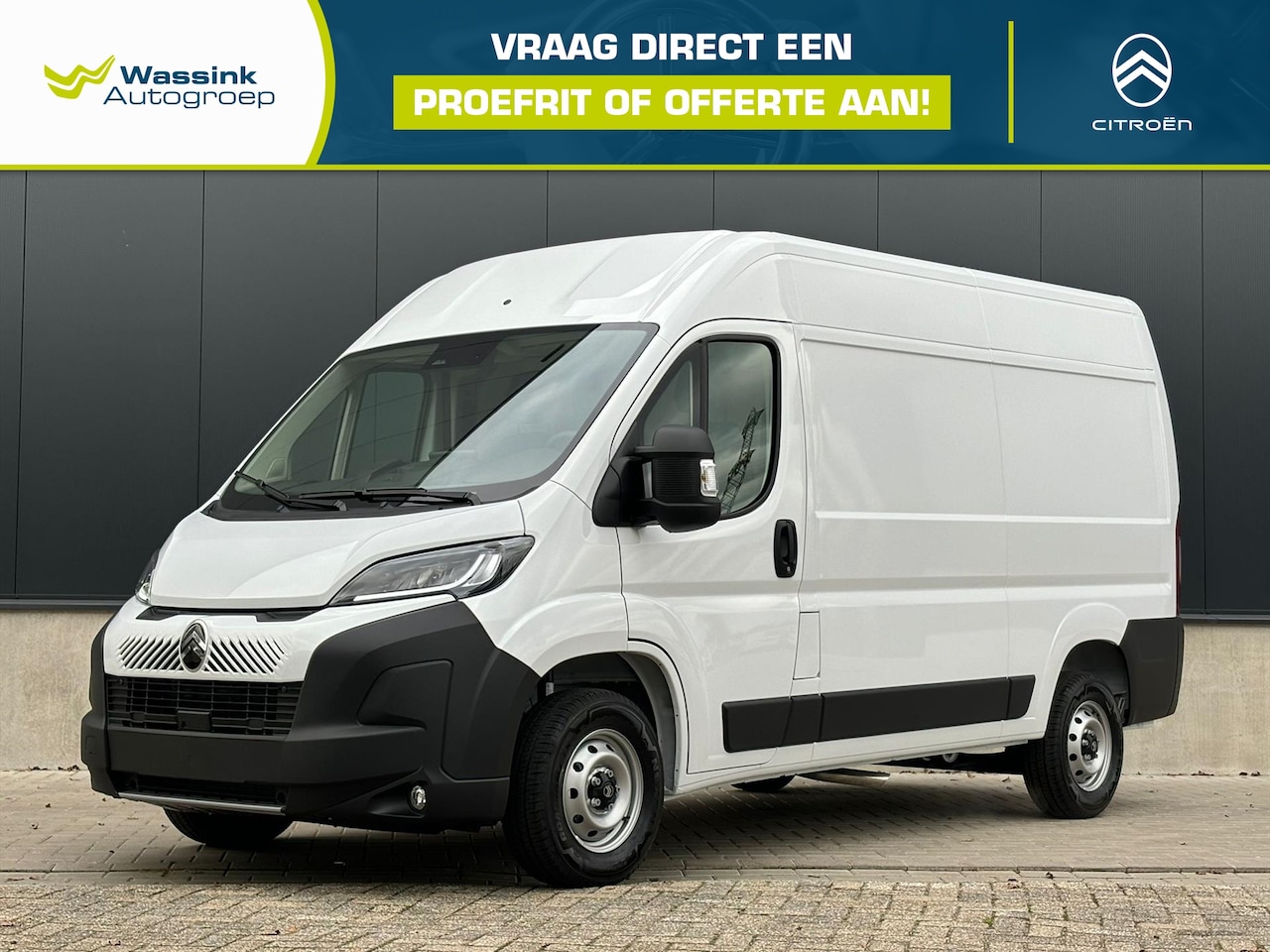 Citroën Jumper - GB 2.2 BlueHDi 140pk S&S L2H2 35 | Pakket Visibility LED | Pakket Techno Plus | Trekhaak - AutoWereld.nl