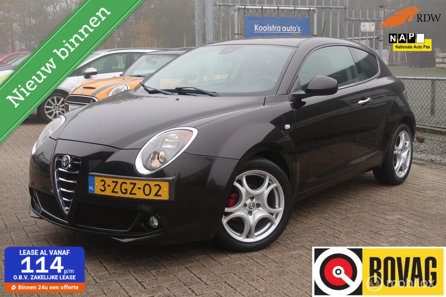 Alfa Romeo MiTo - 0.9 TwinAir Exclusive 0.9 TwinAir Exclusive - AutoWereld.nl