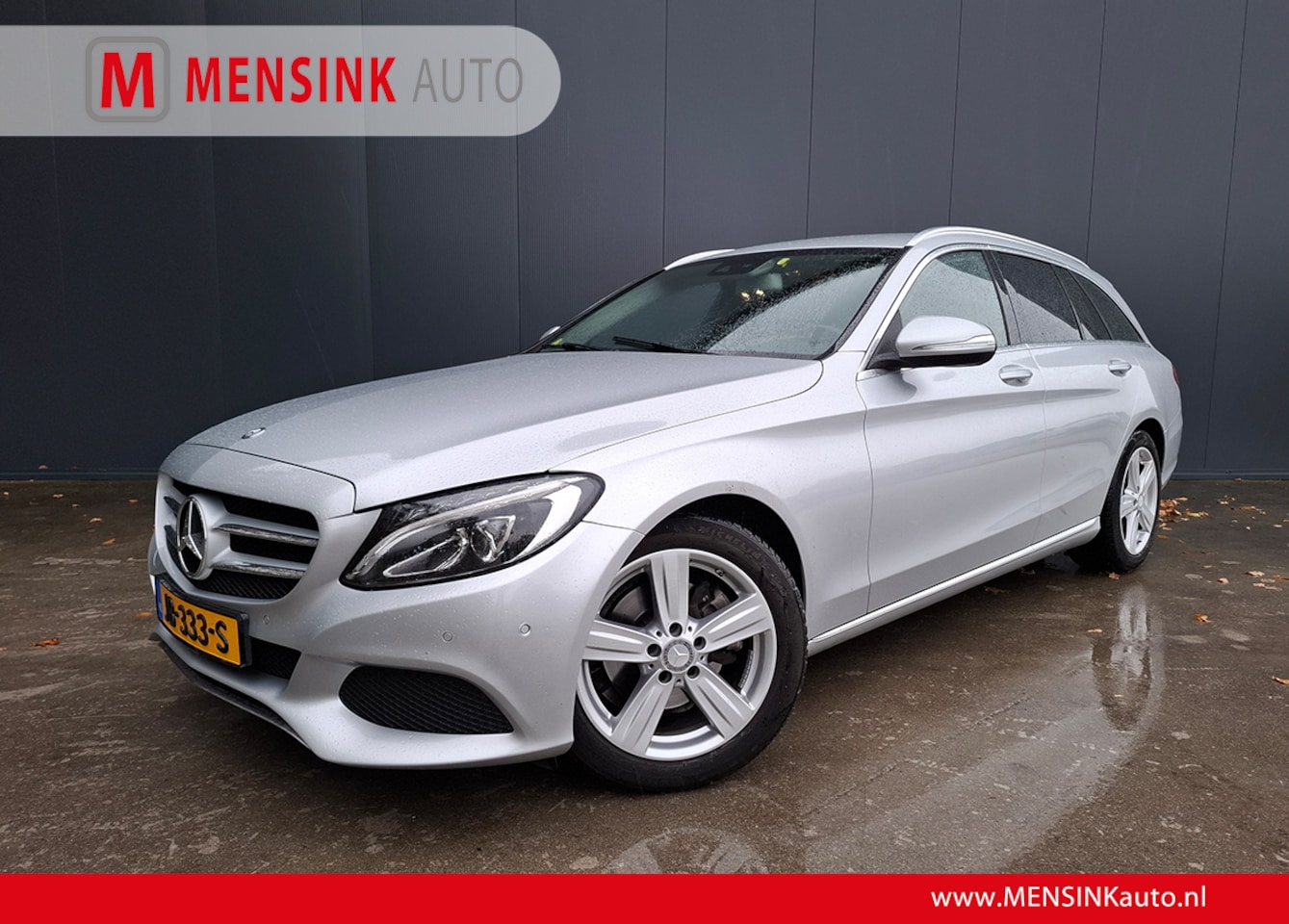 Mercedes-Benz C-klasse Estate - 220 CDI NAVI AIRCO HALF LEER VOORSTOELEN VERWARMT TREKHAAK 220 CDI - AutoWereld.nl