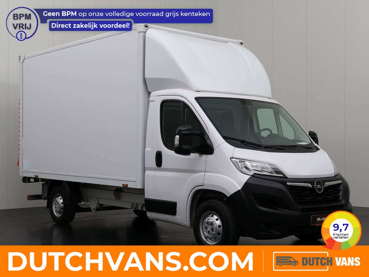 Opel Movano - 2.3CDTi 140PK Bakwagen+Laadlift | Airco | Camera | 3-Persoons | Dakspoiler - AutoWereld.nl