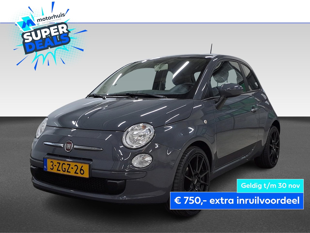 Fiat 500 - 1.0 TWINAIR 60PK POP AIRCO LM NAP - AutoWereld.nl