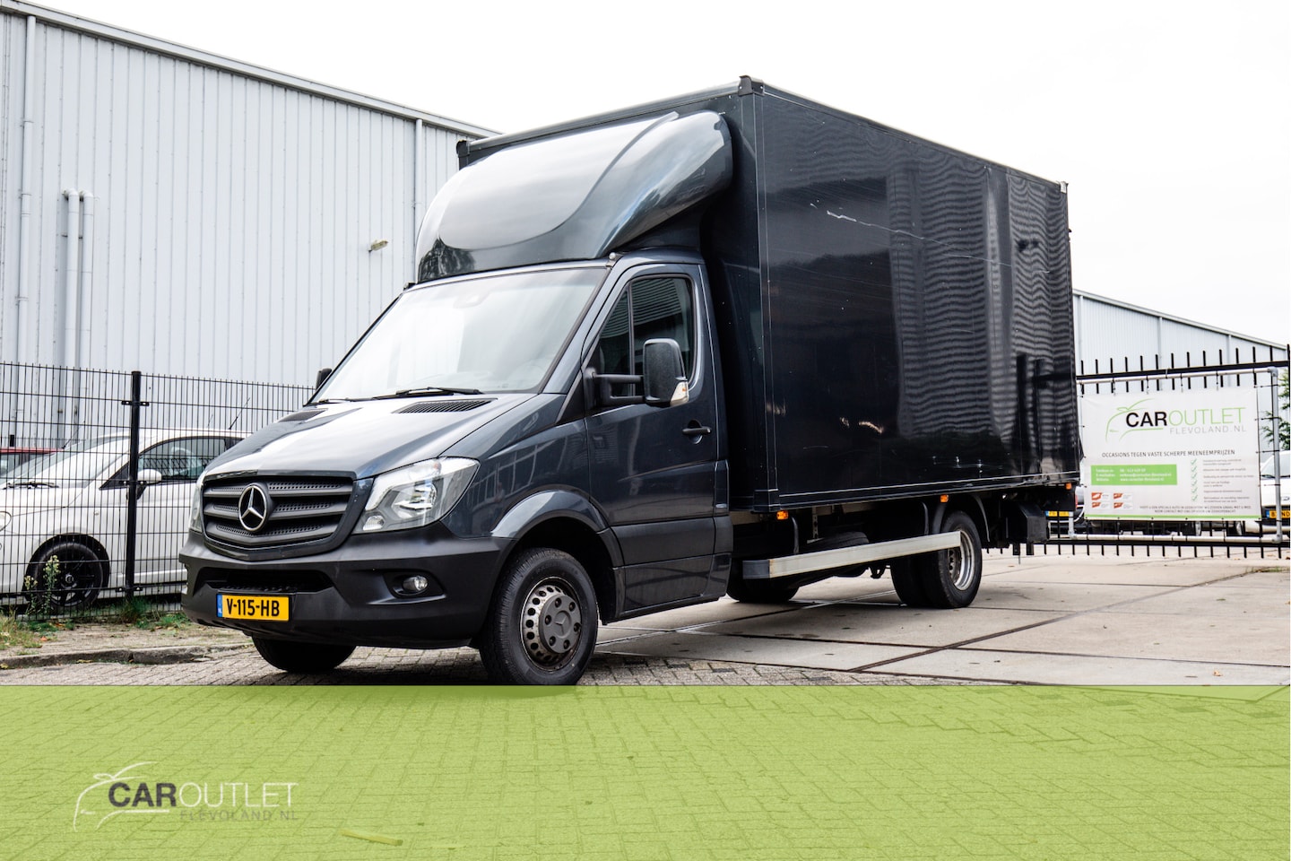 Mercedes-Benz Sprinter - AUTOMAAT 514 2.2 CDI 432 HD DC Nette zeer goed onderhouden MB Bakwagen met D'Hollandia laa - AutoWereld.nl