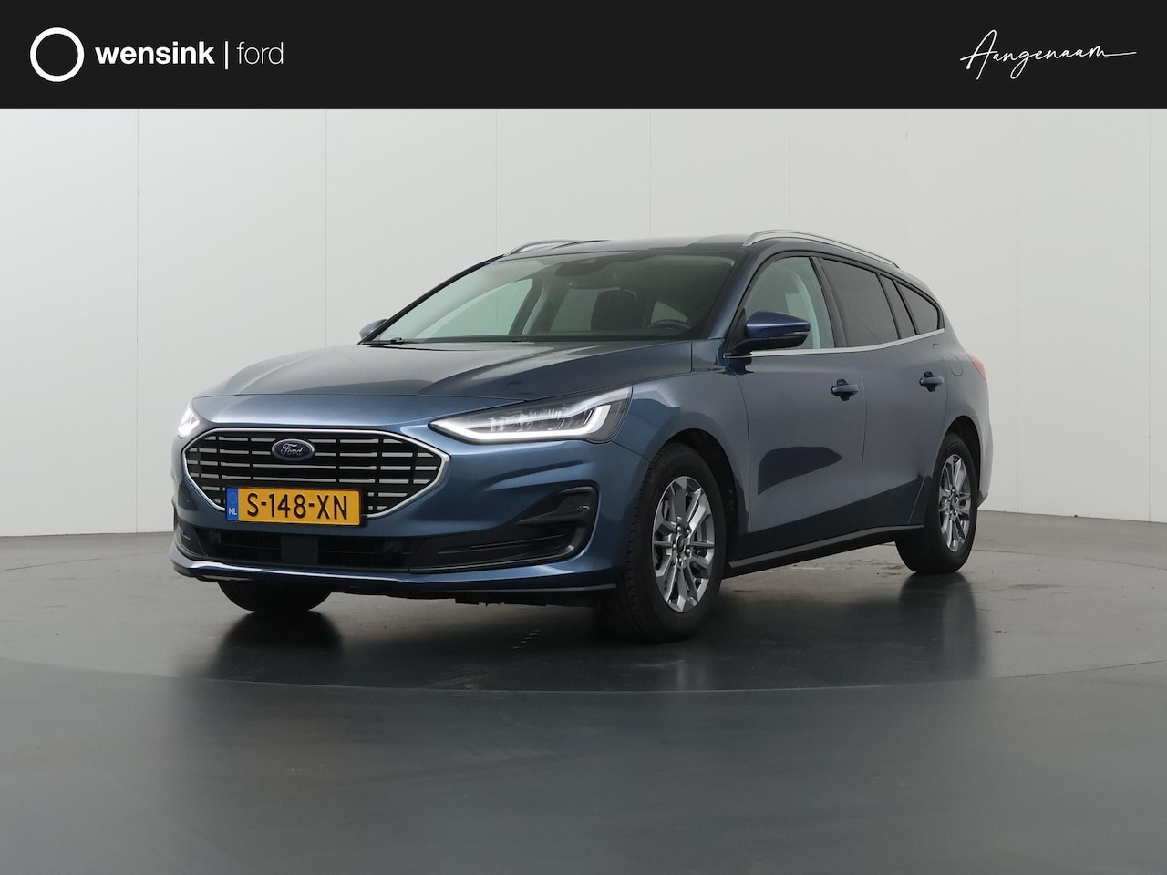 Ford Focus Wagon - 1.0 EcoBoost Hybrid Titanium | Navigatie | Climate Control | Cruise Control | Parkeersenso - AutoWereld.nl