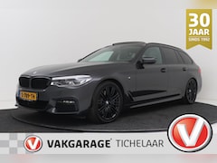 BMW 5-serie Touring - 540i xDrive High Executive M-Sport | Trekhaak | Panoramadak | Stoelverwarming V+A | Head-U