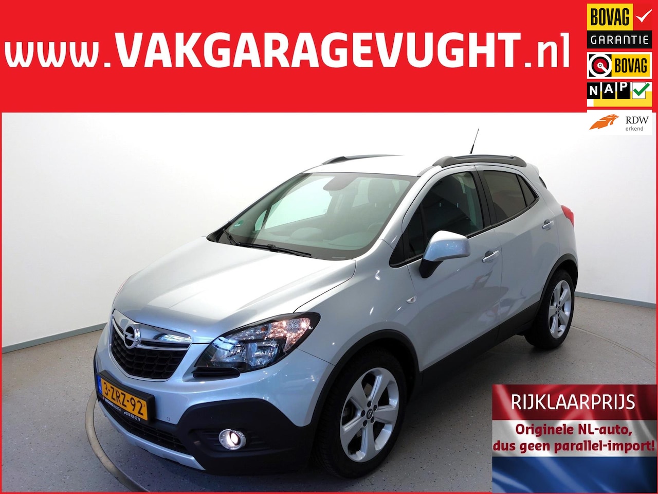 Opel Mokka - 1.4i-16V Turbo 140pk 68dkm! 1e Eigenaar! - AutoWereld.nl