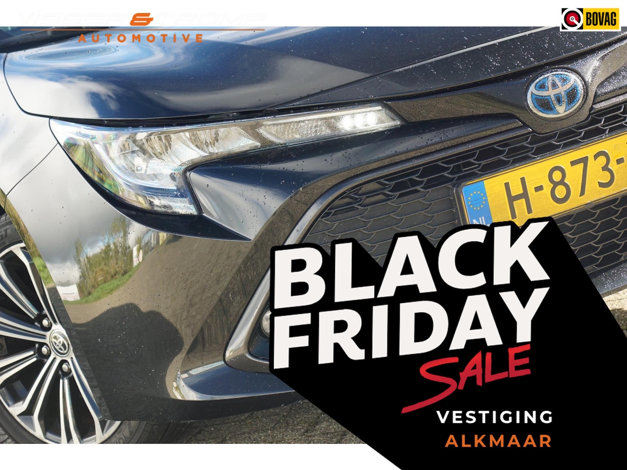 Toyota Corolla Touring Sports - 2.0 Hybrid Business Plus - Night Sky Black - Topstaat - AutoWereld.nl