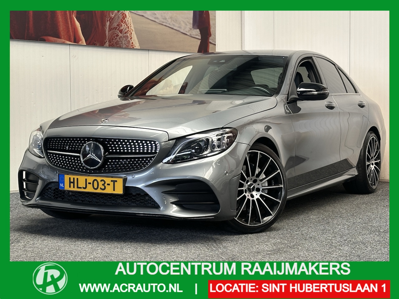 Mercedes-Benz C-klasse - 200 AMG STYLING BUSINESS SOLUTION AUTOMAAT NAVIGATIE CRUISE CONTROL CLIMATE CONTROL BLUETO - AutoWereld.nl
