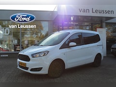 Ford Tourneo Courier - TITANIUM 5-PERSOONS BENZINE TREKHAAK AIRCO CRUISE STOELVERW VOORRUITVERW BLUETOOTH 2X SCHU