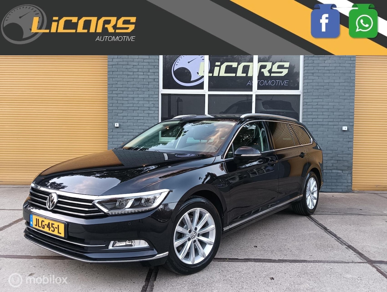 Volkswagen Passat Variant - 1.5 TSI Highline trekhaak/camera/leder/LED/17inch/carplay - AutoWereld.nl