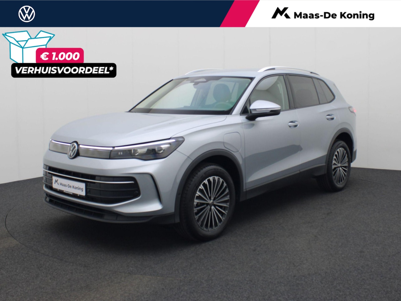 Volkswagen Tiguan - 1.5eHybrid 150kW/204PK Life DSG · Apple Car Play · Dodehoeksensor · Stoel,-stuur, & acht - AutoWereld.nl