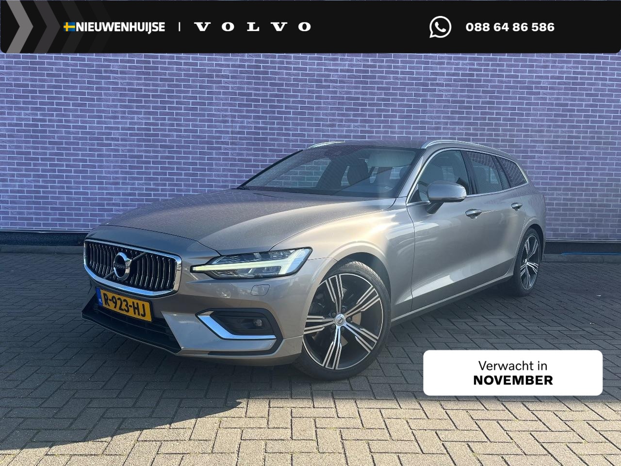 Volvo V60 - 2.0 T5 Inscription | Trekhaak | Adaptive cruise control | Lederen bekleding | Actieve LED - AutoWereld.nl