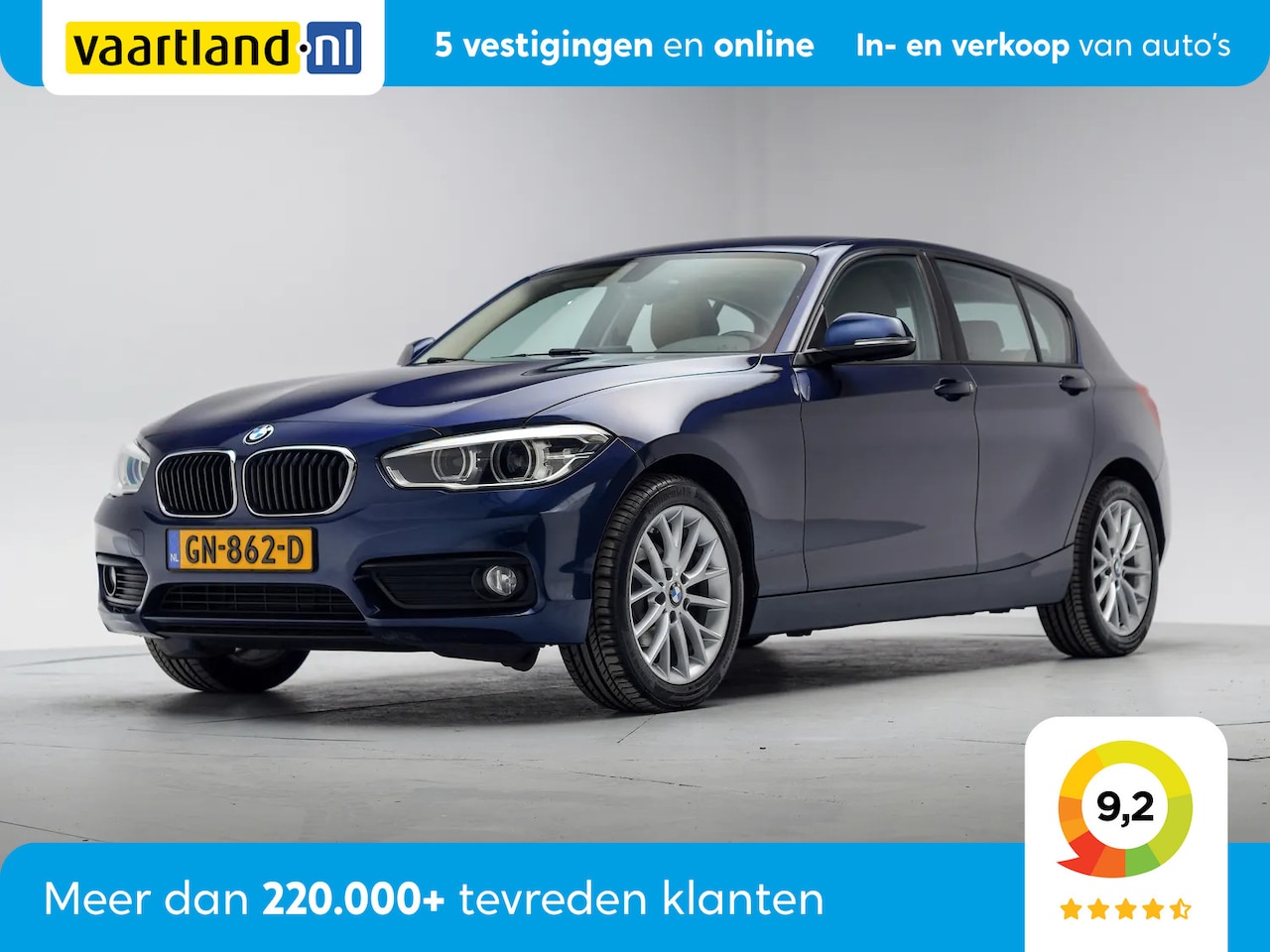 BMW 1-serie - 116i Essential [ Xenon Leder Navi professional ] - AutoWereld.nl
