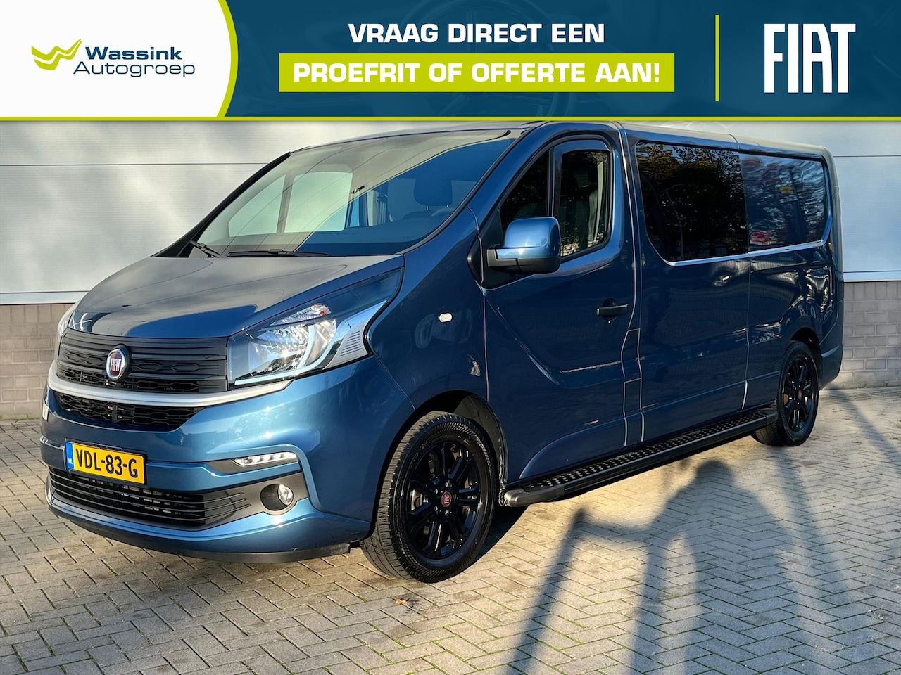Fiat Talento - 1.6 Multijet 92 kW navi | trekhaak | camera | zeer nette bedrijfswagen! - AutoWereld.nl