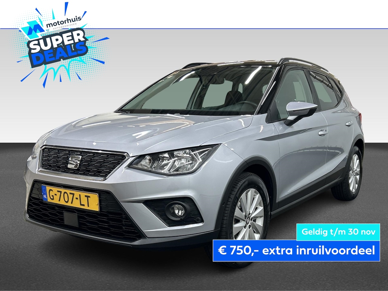 SEAT Arona - 1.0 TSI 115PK DSG-7 STYLE BUSINESS NAVI TEL PDC CAMERA NAP - AutoWereld.nl