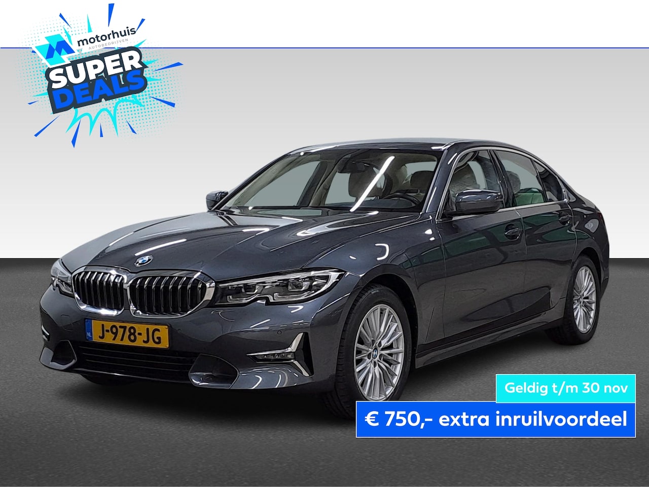 BMW 3-serie - (g20) 320i HIGH EXECUTIVE EDITION NAVI TEL PDC LED LEDER NAP - AutoWereld.nl