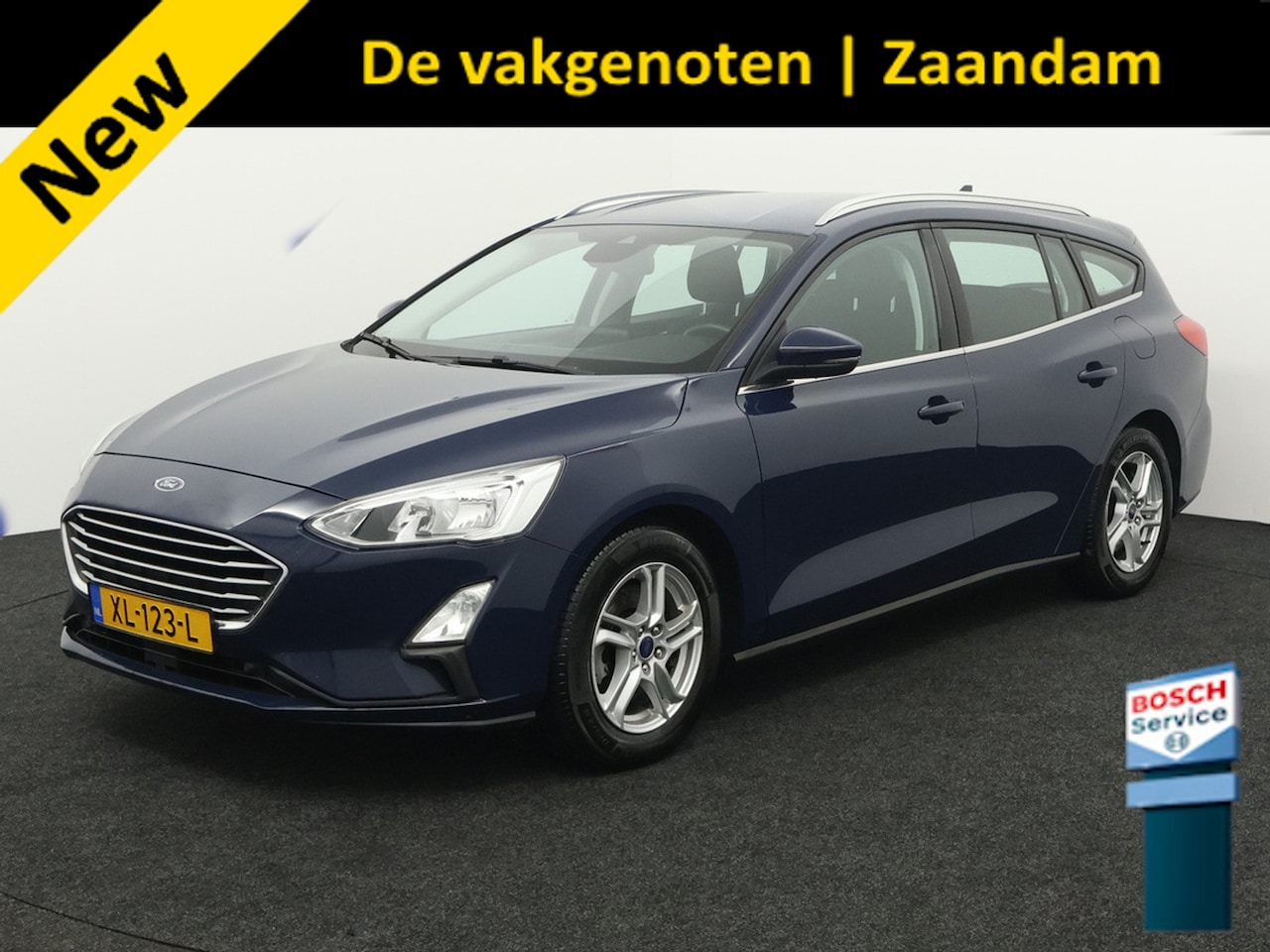 Ford Focus Wagon - 1.0 EcoBoost Trend Edition Business appel carplay trekhaak airco navi cruisec trekhaak sat - AutoWereld.nl