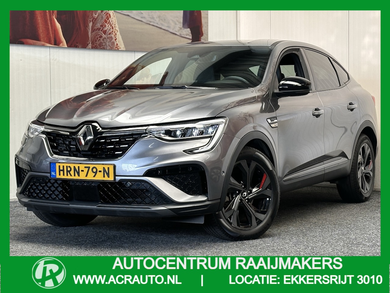 Renault Arkana - 1.6 E-TECH HYBRID 145 R.S. LINE NAVIGATIE LEDER/ALCANTARA APPLE CARPLAY/ANDROID ADAPTIVE C - AutoWereld.nl