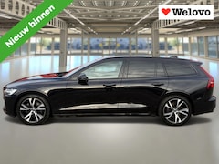 Volvo V60 - 2.0 B3 Business Pro ADAPT. CRUISE - CAM- PDC - TREKHAAK - STOEL EN STUUR VERW. LEER