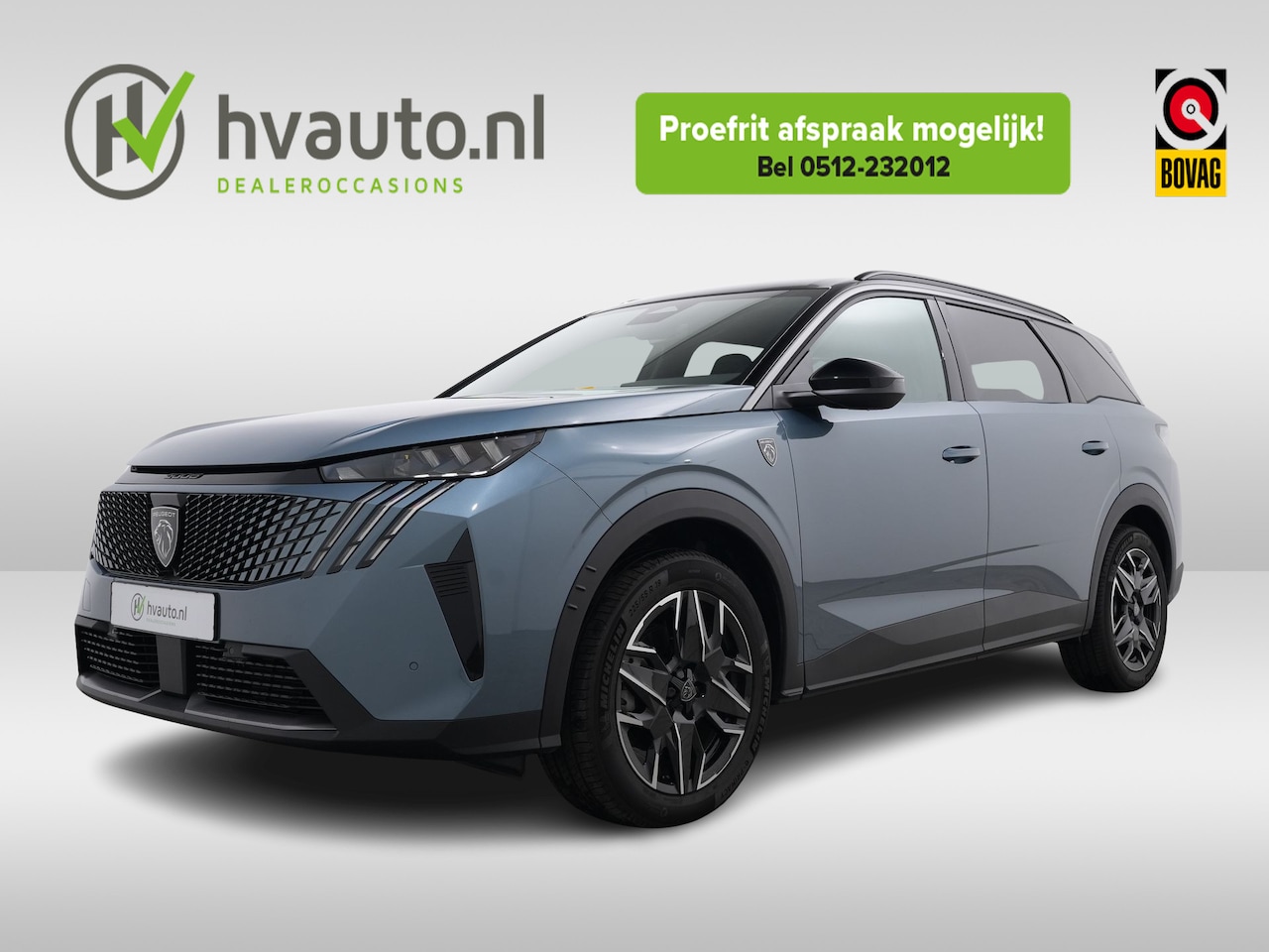 Peugeot 5008 - 1.2 HYBRID 145PK GT E-DCS6 7-PERS | Winterpakket | El. achterklep - AutoWereld.nl