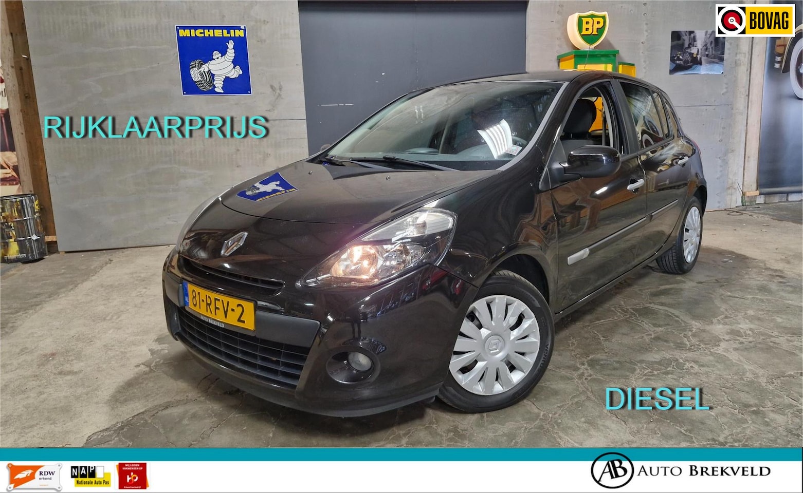 Renault Clio - 1.5 dCi Authentique 88PK | Rijklaarprijs | Elektrisch pakket | Airco | NAP - AutoWereld.nl