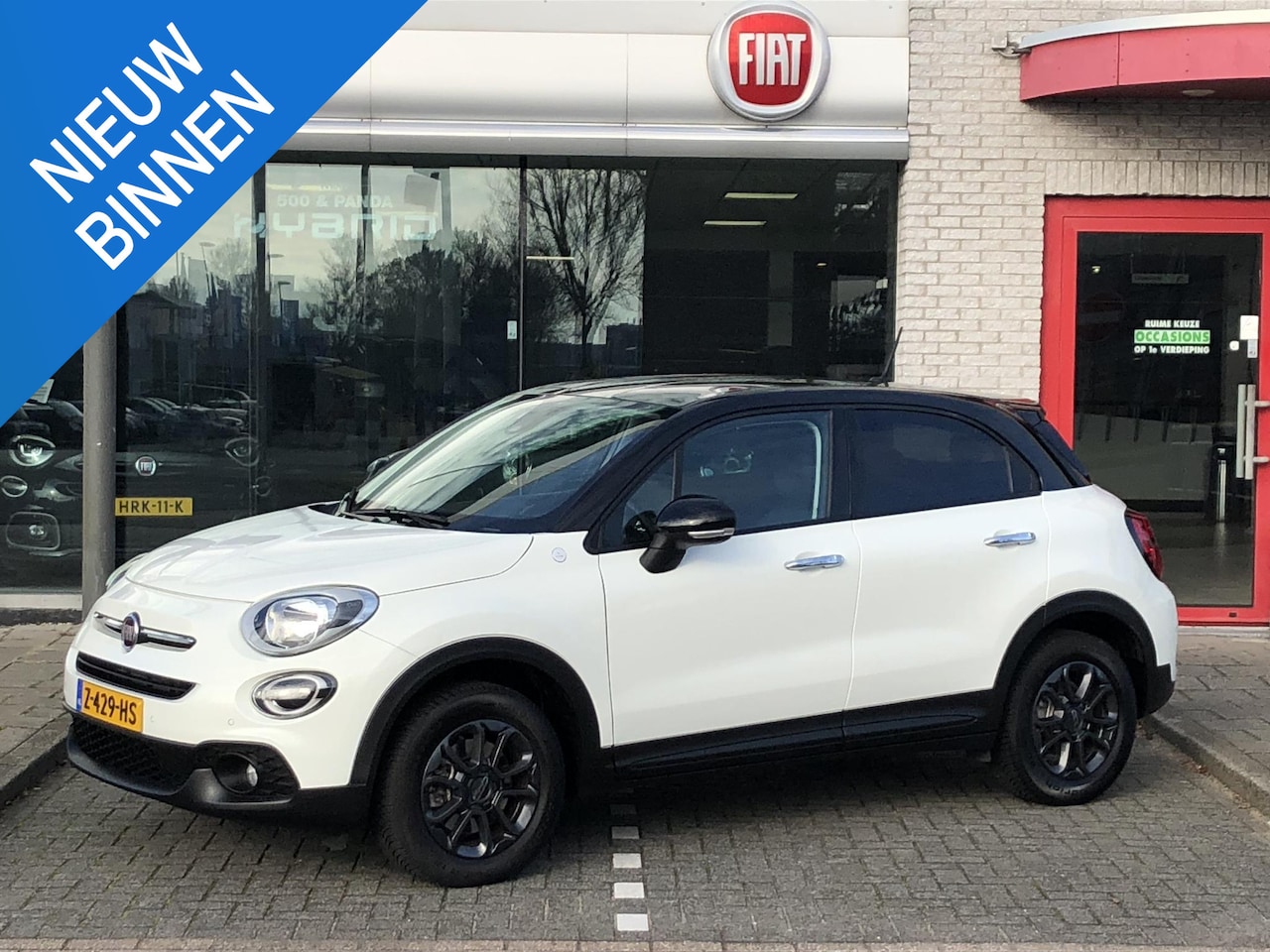 Fiat 500 X - 1.3 FireFly Turbo 150 Hey Google DCT AUTOMAAT|NAVI|APPLE/ANDROID|STOELVERWARMING|TREKHAAK - AutoWereld.nl